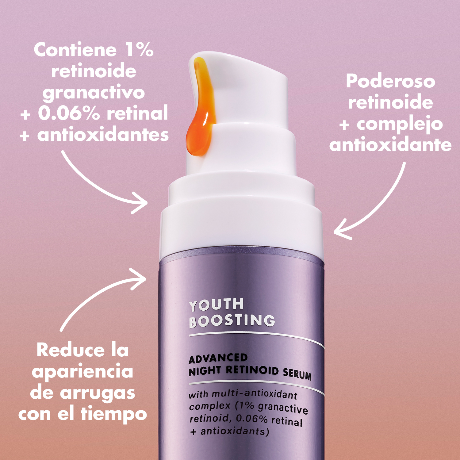 E.L.F. SKIN YOUTH BOOSTING ADVANCED NIGHT RETINOID SERUM (SUERO ANTI-ENVEJECIMIENTO)